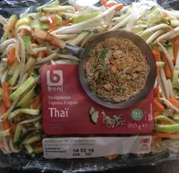 Légumes à mijoter thai