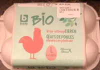 Bio vrije-uitloop eieren