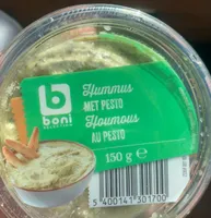 Hummus au pesto