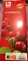 Jus de cranberry
