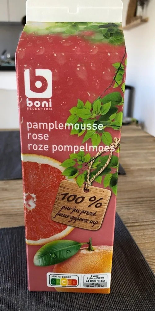 Pamplemousse rose jus presse
