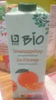 Jus d'orange bio