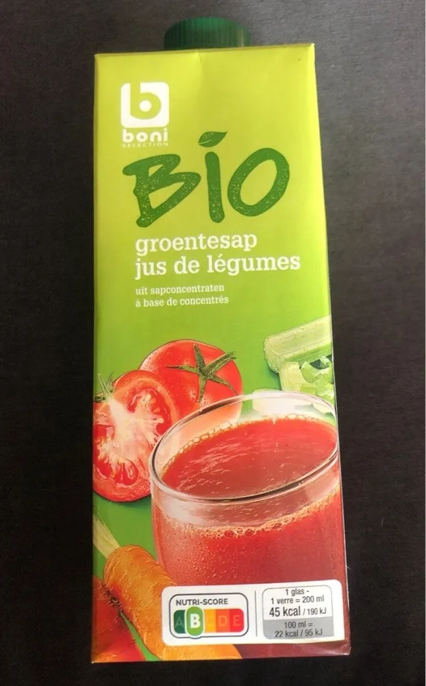 Jus de légumes