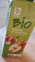 Jus de pomme bio