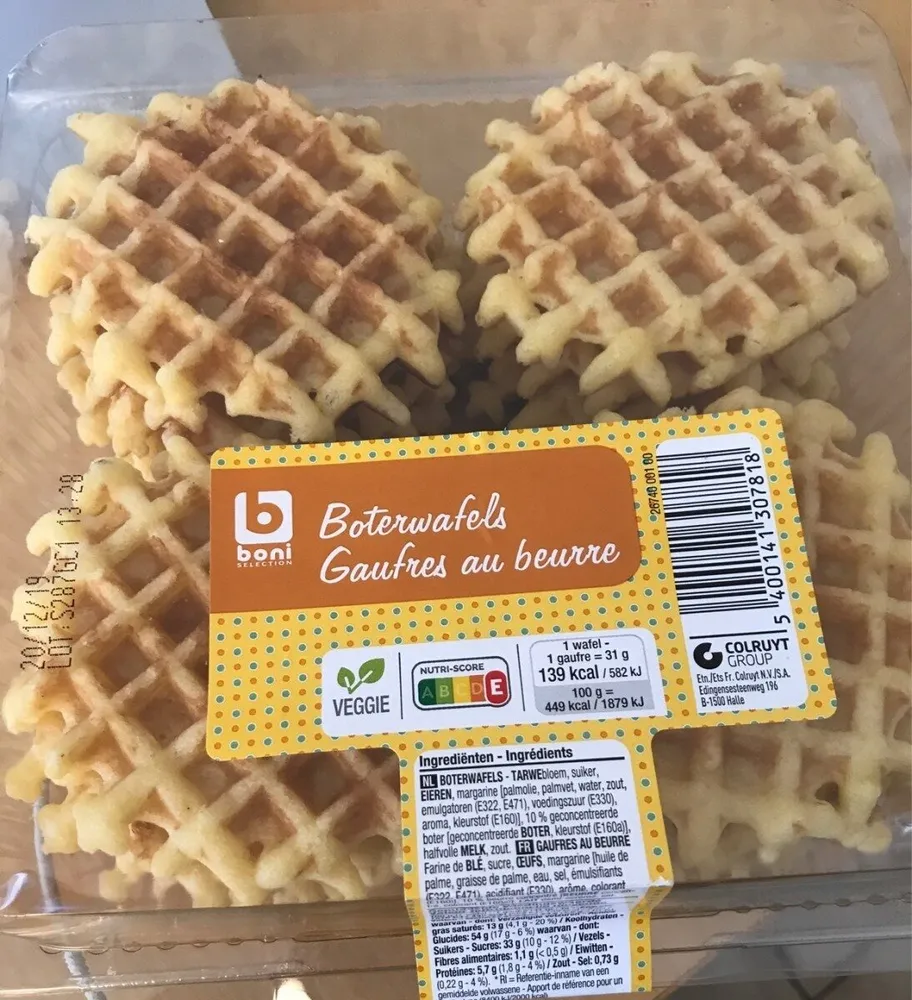 Gaufres au beurre