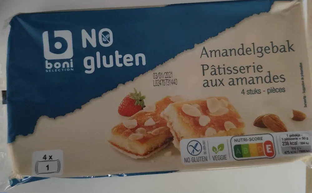 Pâtisserie aux amandes