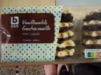 Gaufres vanille mini cacao