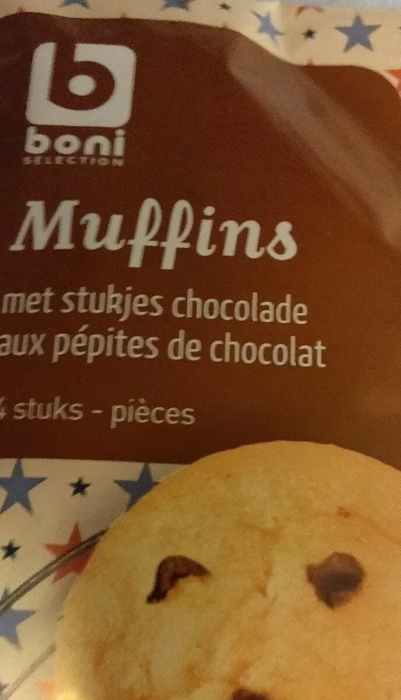 Muffins aux pépites de chocolat