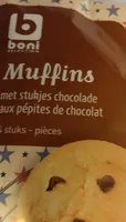 Muffins aux pépites de chocolat