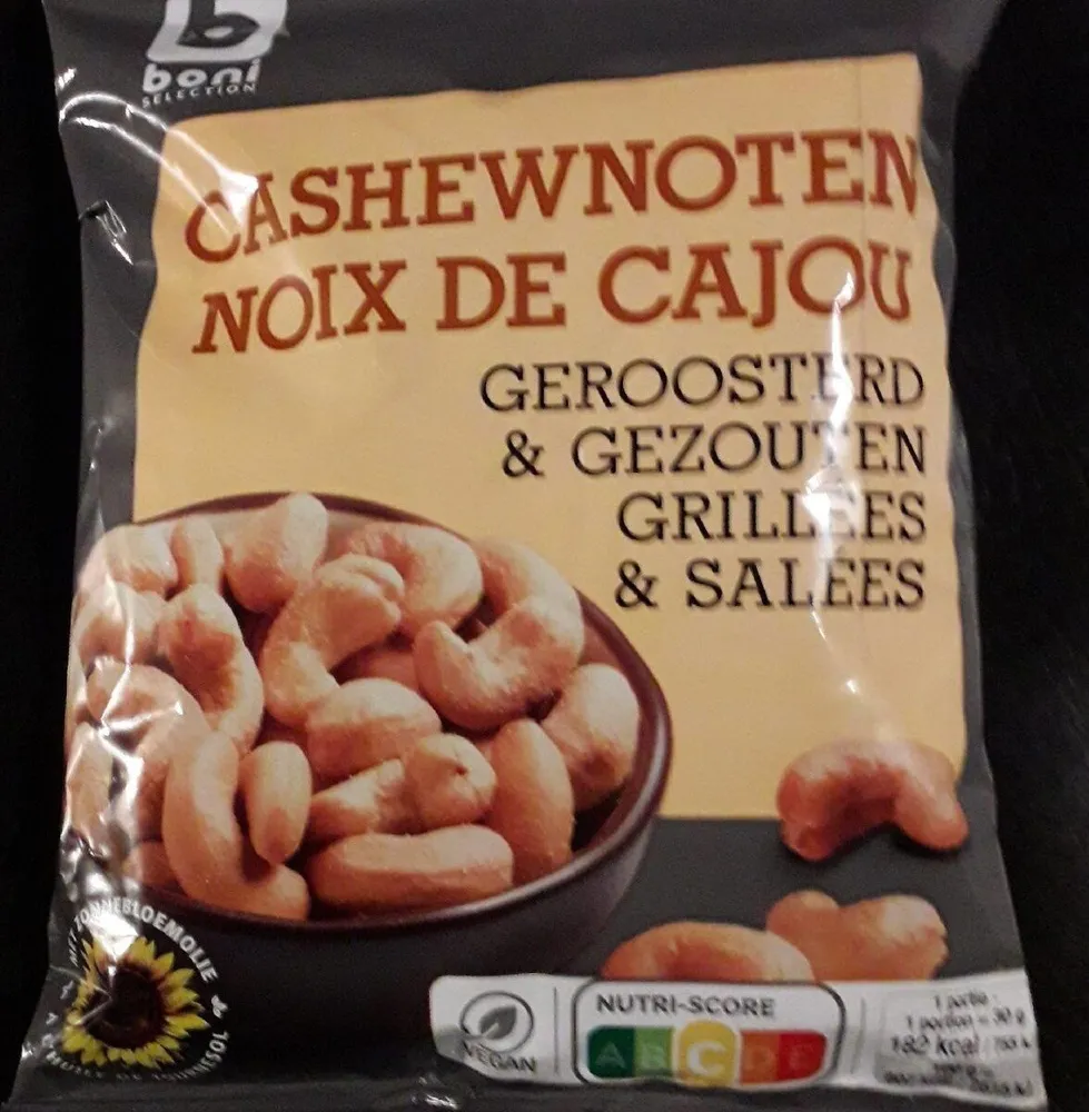 Cashewnoten Geroosterd & Gezouten