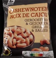 Cashewnoten Geroosterd & Gezouten