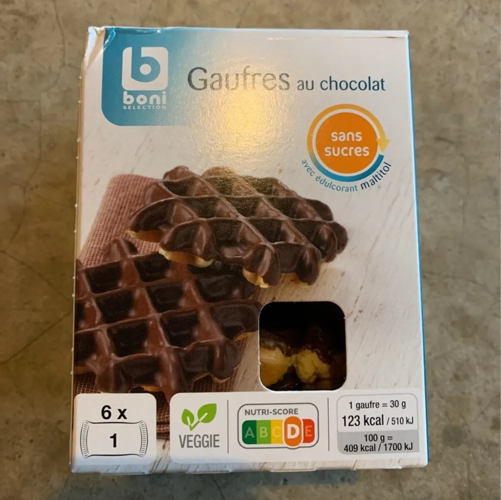 Gaufres au chocolat