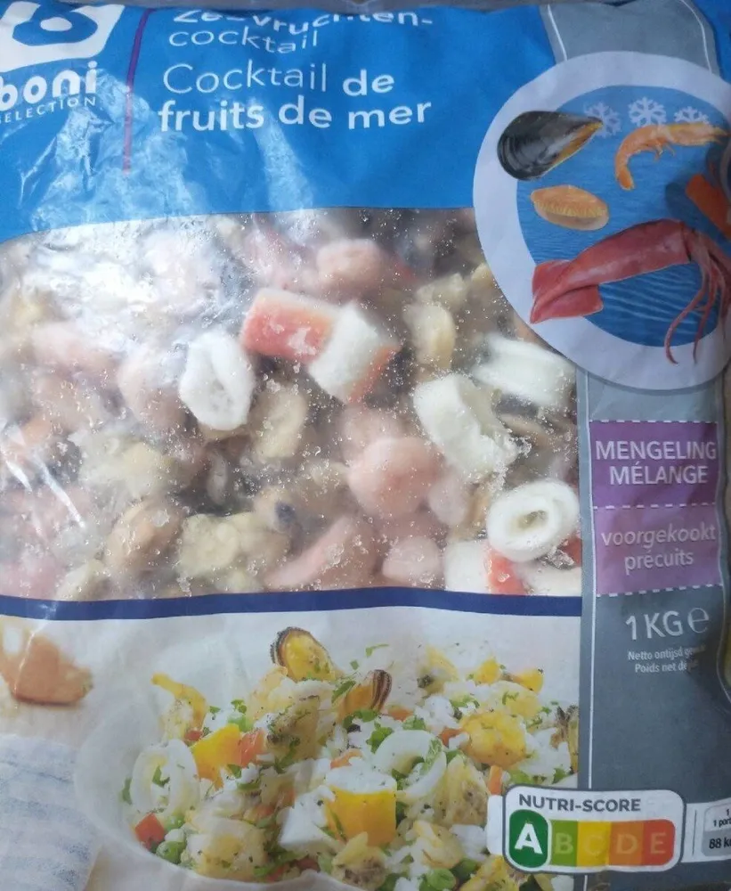 Cocktail de fruits de mer