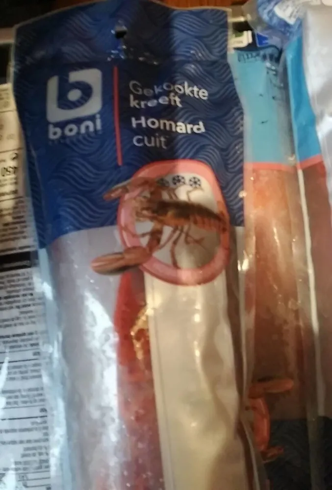 Homard cuit