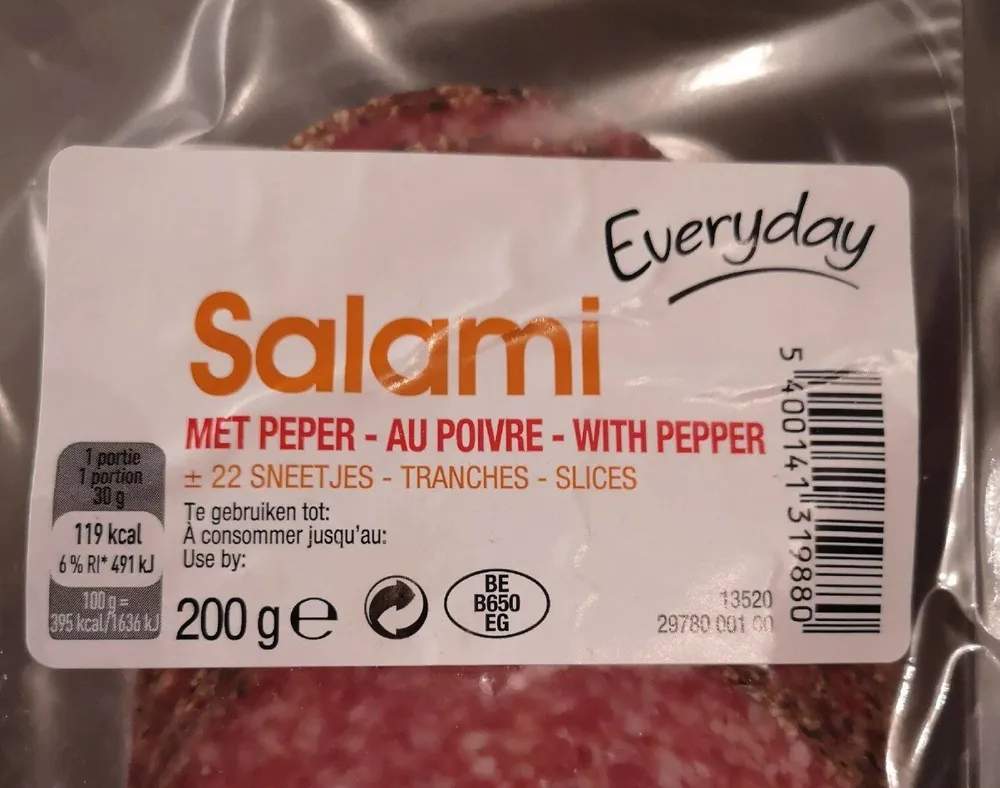 Salami au poivre
