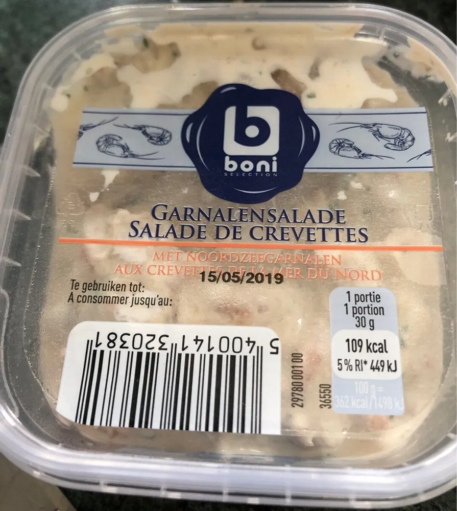 Salade crevettes