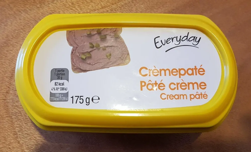 Pâté crème