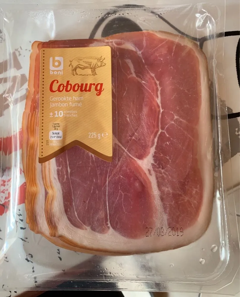 Cobourg jambon fumé