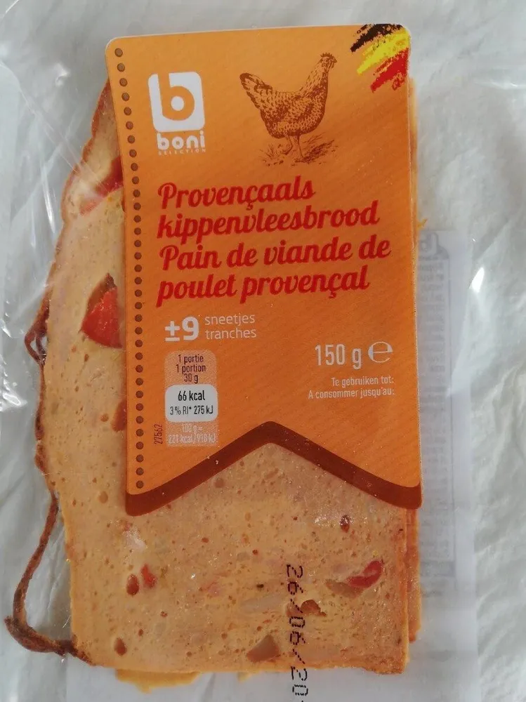 Pain de viande de poulet provençal