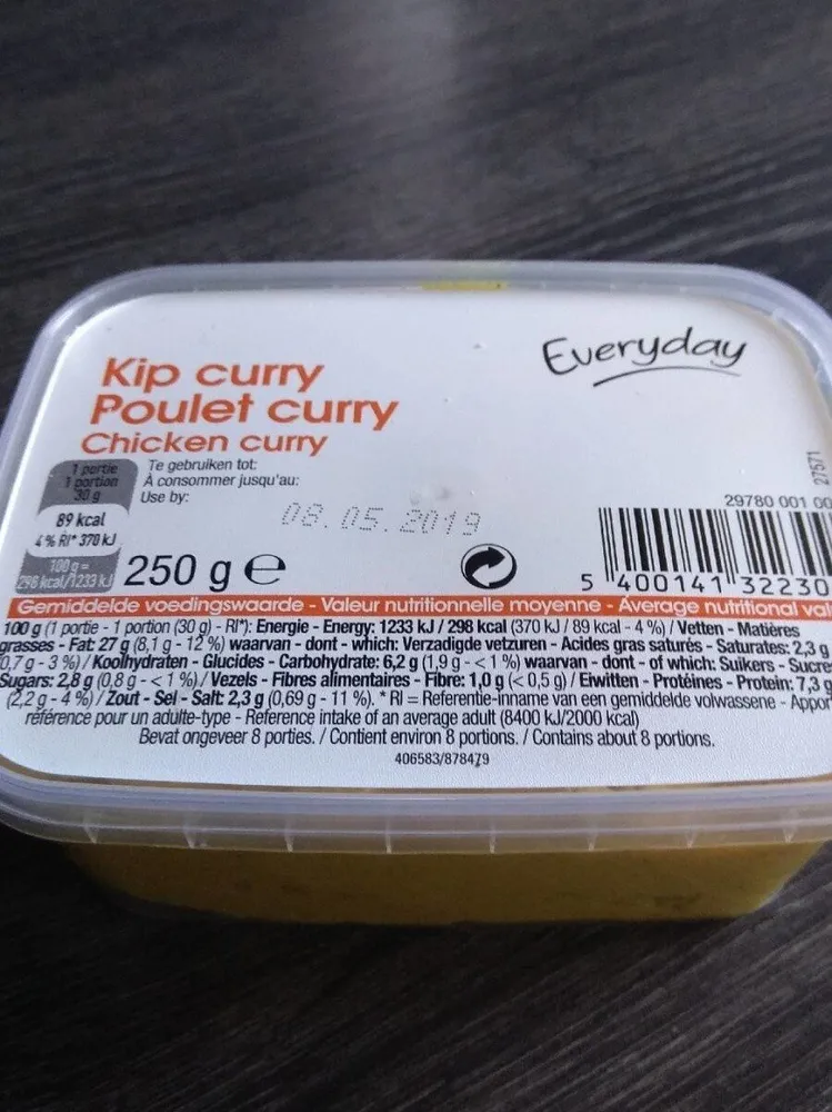 Poulet Curry