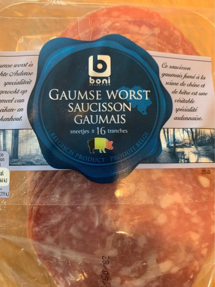 Saucisson Gaumais