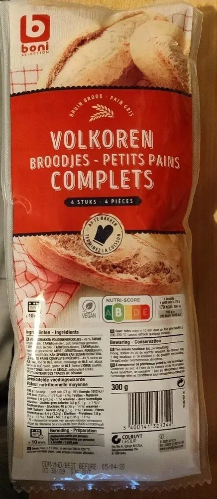 Petits Pains Complets
