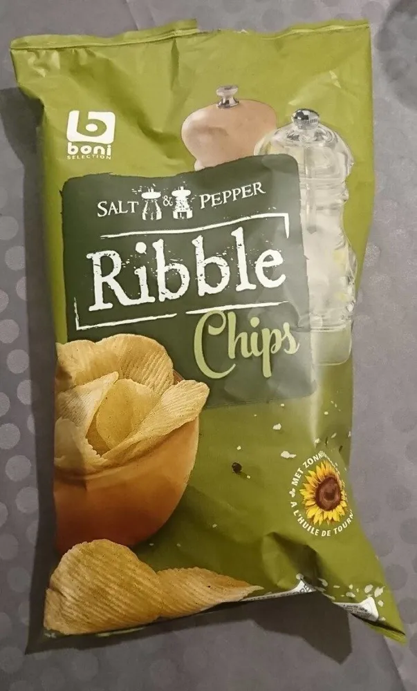 Salt & Pepper Ribble Chips