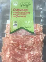 Chiffonnade saucisson aux fines herbes