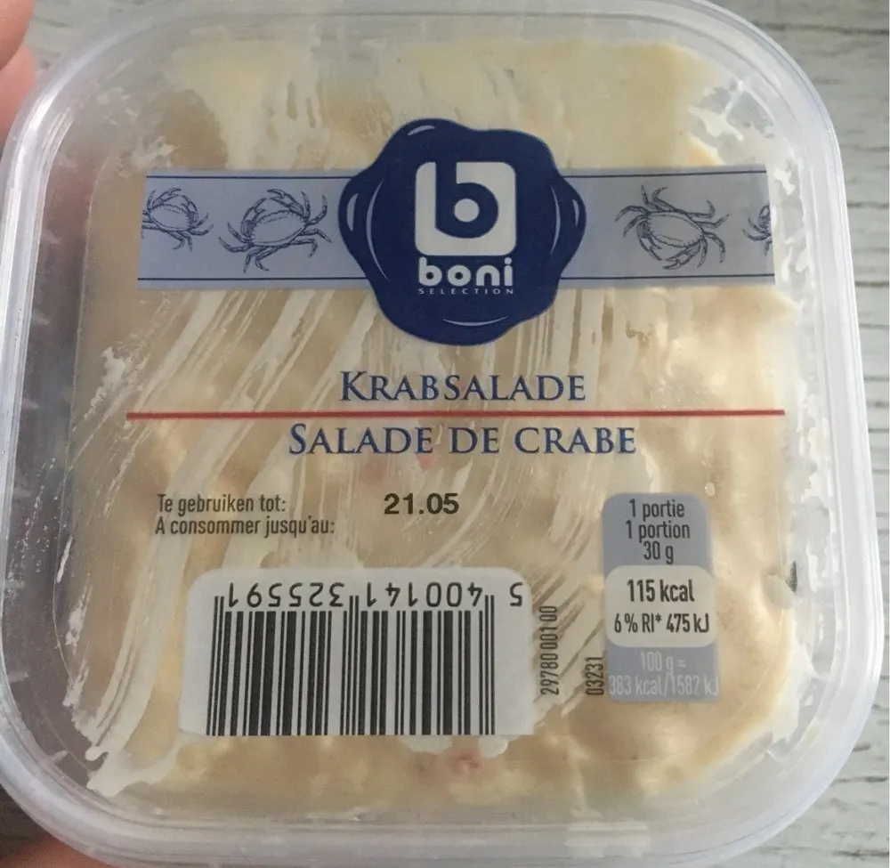 Krabsalade - Salade de crabe