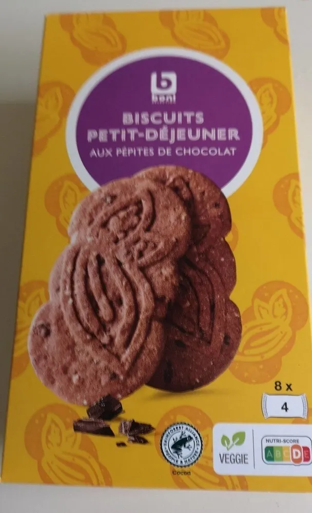 Biscuits petit déjeuner