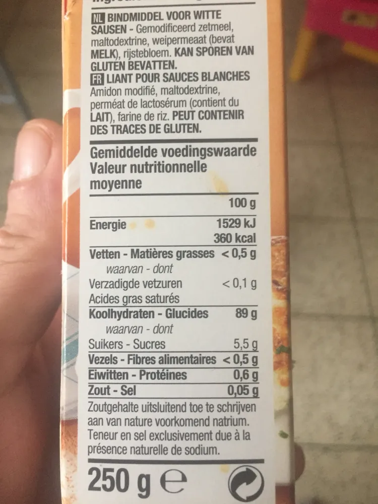 Express sauce blanche