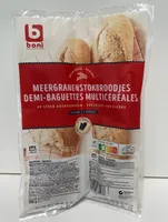 Demi-baguettes multicéréales