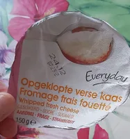 Fermage frais fouetté fraise