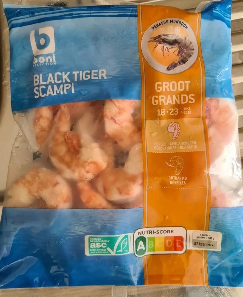 Black Tiger Scampi