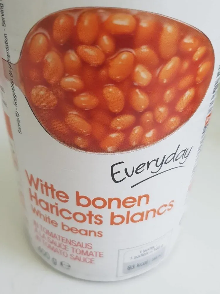 Haricot blanc à la sauce tomate