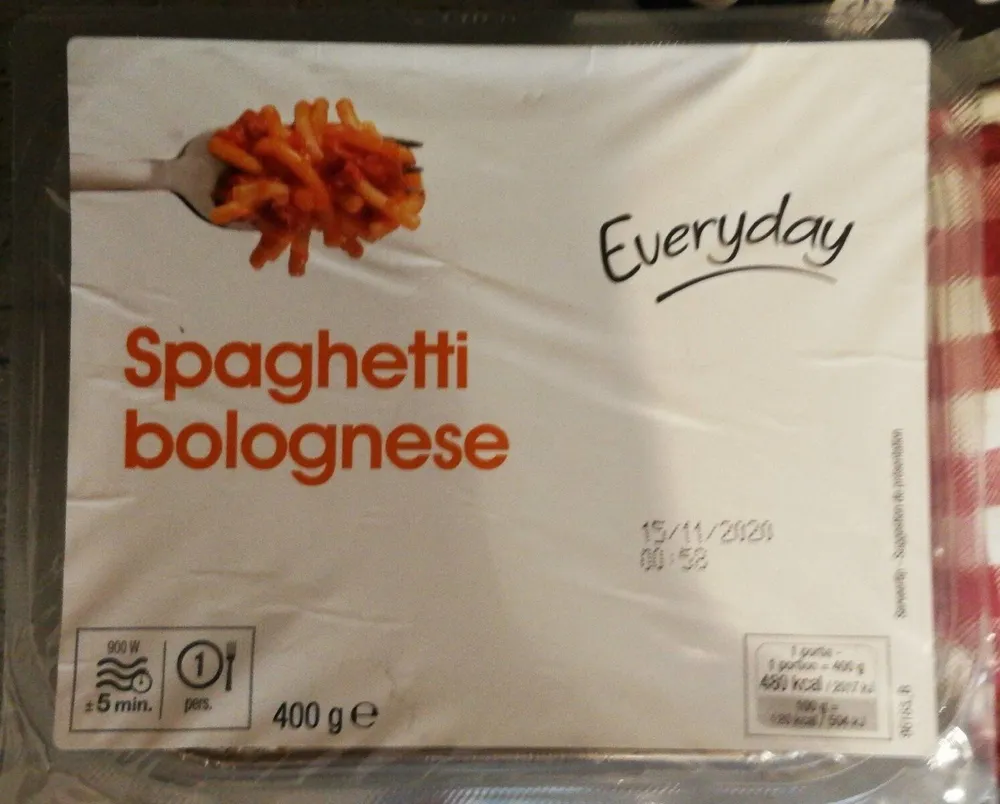 Spaghetti bolognese