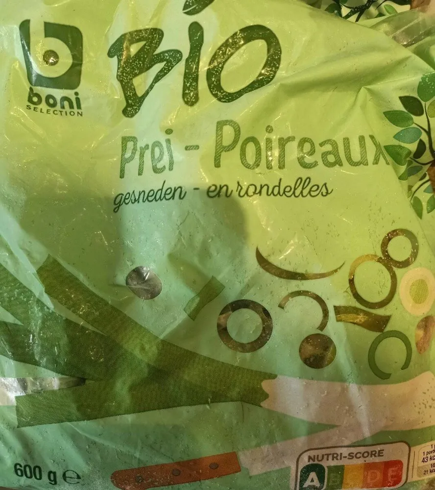 Poireaux en rondelles