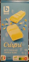 Crispri chocolat blanc