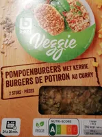 Pompoenburgers met kerrie