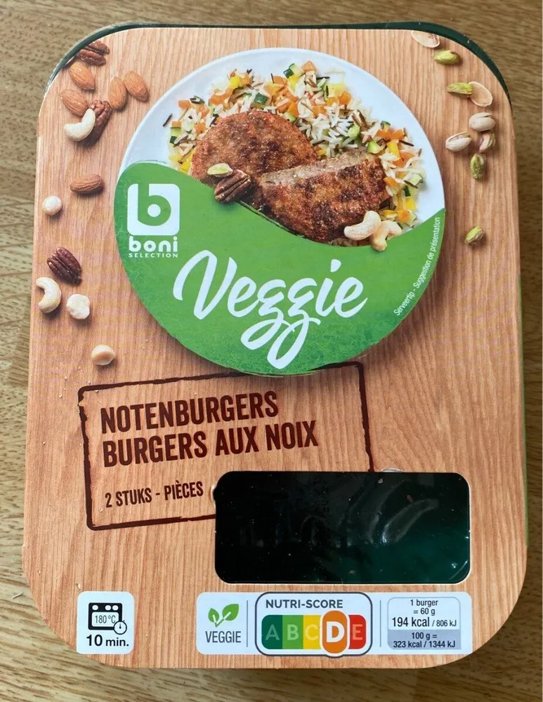 Burgers aux noix
