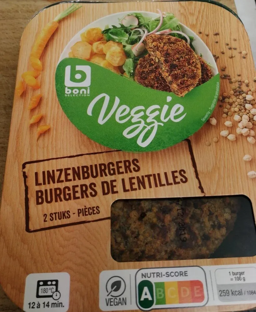 Burgers de lentilles