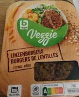 Burgers de lentilles