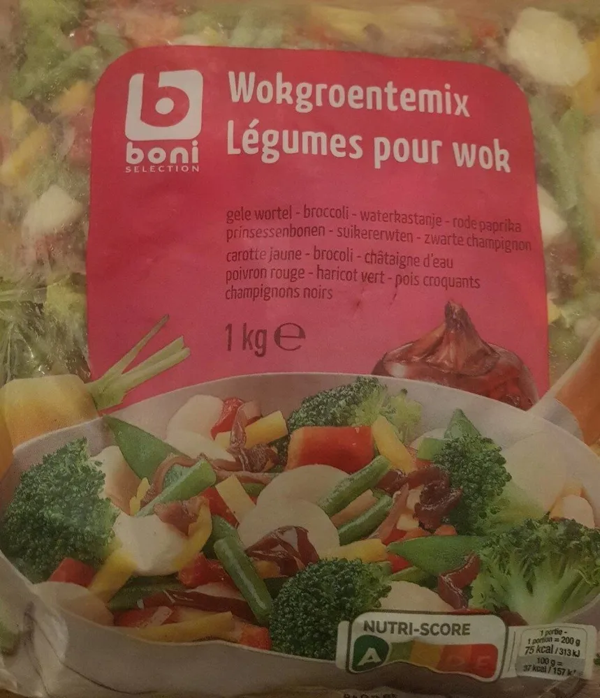 Mélange de légumes pour wok