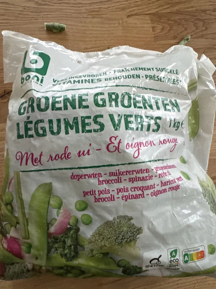 legumes vert