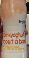 Yahourt à boire pêche et fruit de la passion