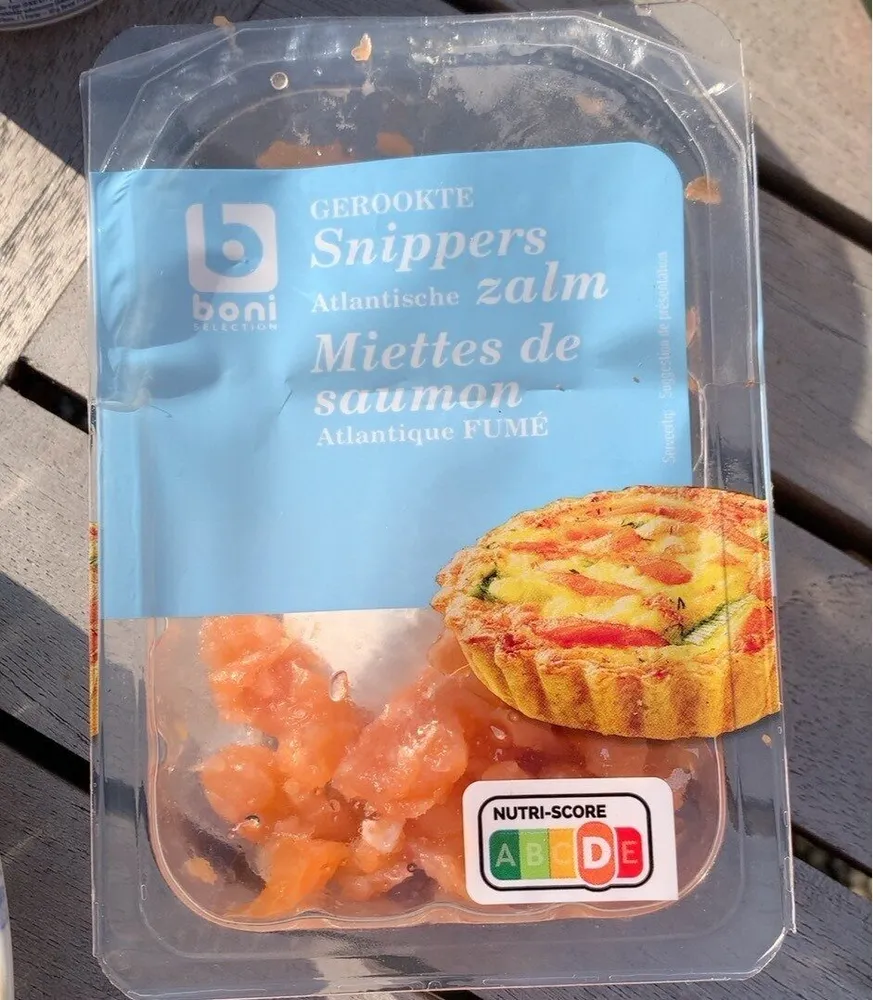 Miettes de saumon atlantique fumé