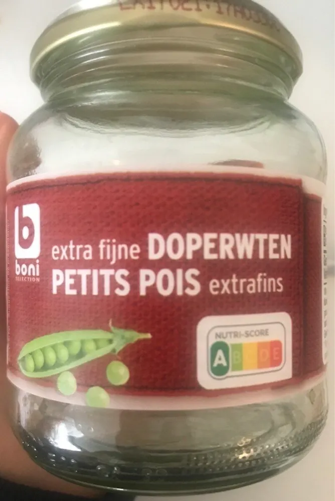Petits pois extra-fins