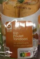 Wrap poulet tandoori
