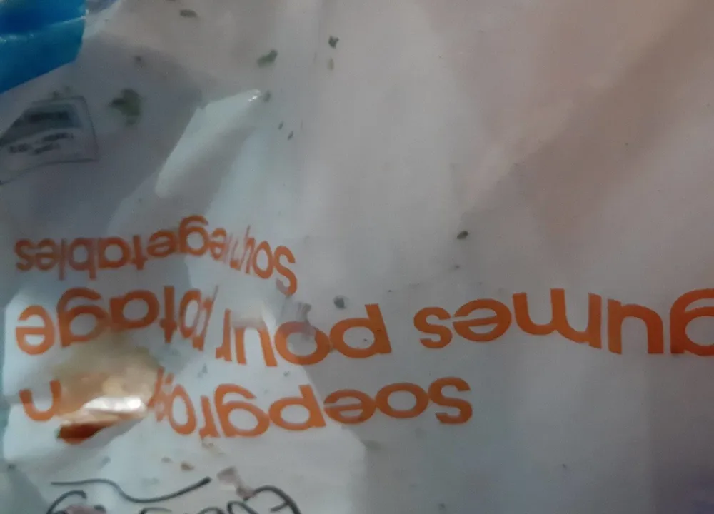 Légume pour potage