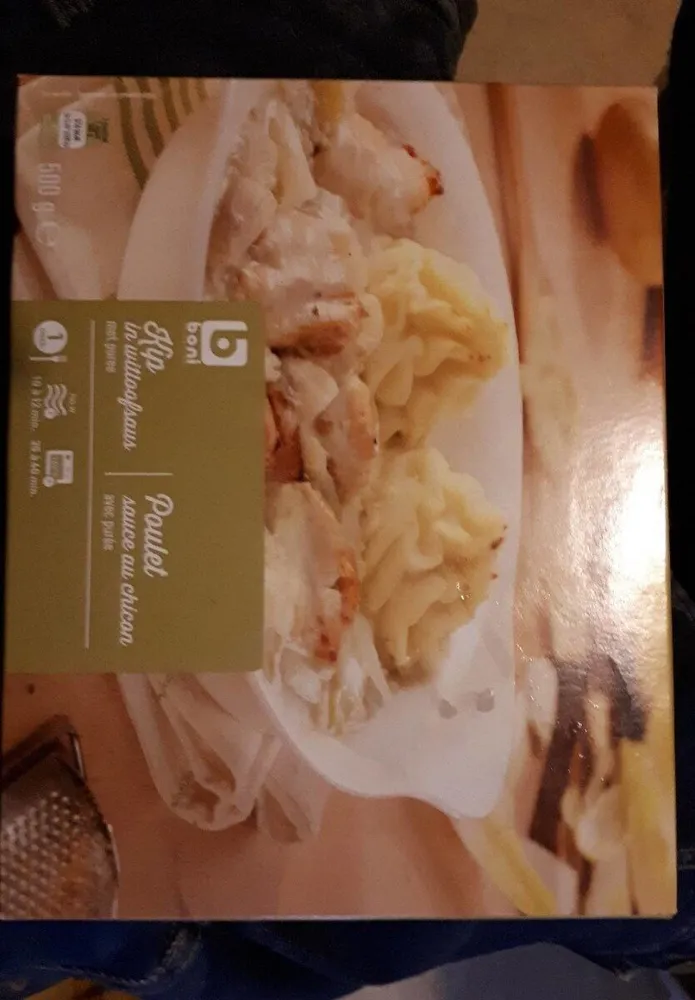 Poulet sauce chicon